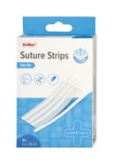 Dr.Max Suture Strips 6,4 x 108 mm náplasťové stehy 10 ks