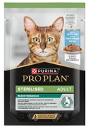 ProPlan Sterilised kapsičky pro kočky, bílá ryba v šťávě