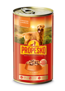 Propesko Konzerva hovězí, kuřecí