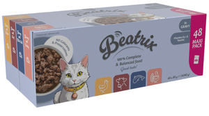 Beatrix Kapsičky pro kočky Adult box 48x85g