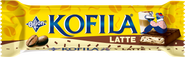 ORION Kofila Latté čokoládová tyčinka s mléčnou náplní s kousky rozpustné kávy