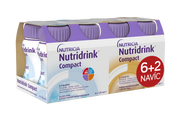 Nutridrink Compact 6+2 s příchutí neutral-káva 8x125 ml