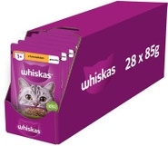 Whiskas Kapsička pro kočky kuře v želé 28x85g