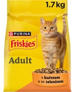 Friskies Granule pro kočky, kuře