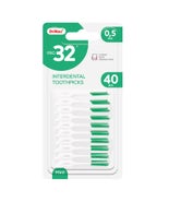 Dr.Max PRO32 Interdental Toothpicks 0,5 mm mezizubní párátko 40 ks