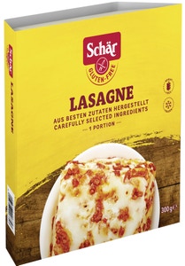 Schär Bezlepkové lasagne