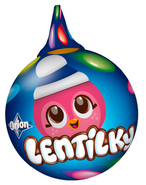ORION Lentilky Vánoční čokoládové ozdobičky