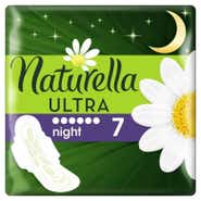 Naturella Camomile Ultra night hygienické vložky s jemnou vůní