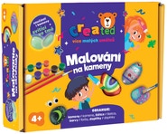Created Malování na kameny svítící ve tmě
