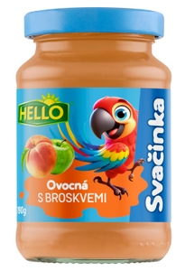 Hello Ovocná svačinka s broskvemi