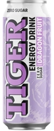 Tiger Energy drink ZERO Dragon Fruit flavoured plech