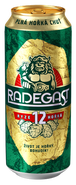 Radegast Ryze hořká 12, světlý ležák, plech