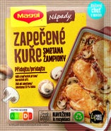 Maggi nápady Zapečené Kuře Žampióny & Smetana
