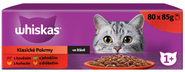 Whiskas Kapsičky klasický výběr ve šťávě pro dospělé kočky 80x85g