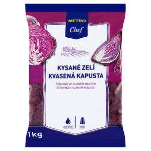 Zelí kysané červené