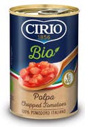 Cirio BIO Rajčata loupaná krájená