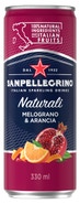 San Pellegrino Melograno & Arancia, plech