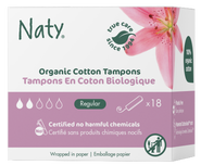 Naty Dámské tampóny Naty (18 ks) - regular