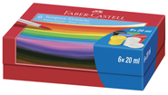 Faber-Castell Tempery v kelímcích 6x20 ml