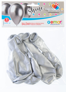 Smart Balloons Shine Balónek Stříbrná 33 cm