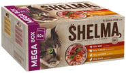 Shelma Kapsičky pro kočky 40x85g, 4 druhy masa