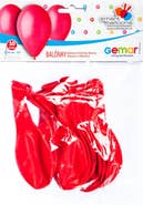 Gemar Balónky nafukovací 26cm červená