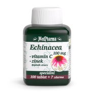 Medpharma MedPharma Echinacea 100 mg + vitamin C + zinek 107 tablet