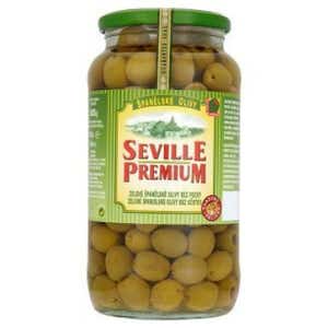 Seville Premium zelené olivy bez pecky