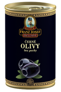 Franz Josef Kaiser Černé olivy ve slaném nálevu bez pecky
