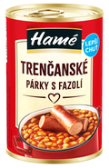Hamé Trenčanské párky s fazolí