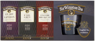 Sir Winston Tea On-pack + hrnek (dárkové balení)