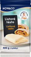 Nowaco Listové těsto 3 plátky NOWACO 
