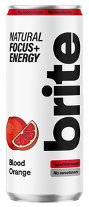 Brite Natural Focus Energy Drink - Blood Orange
