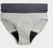 Marks & Spencer  Menstruační kalhotky, barva:šedá Velikost:18 