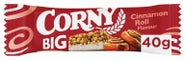 Corny BIG skořicová rolka, bílá poleva