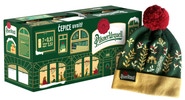 Pilsner Urquell Vánoční balení s čepicí (7x500ml plech)