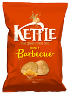 KETTLE Kotlíkové brambůrky s příchutí medu a BBQ