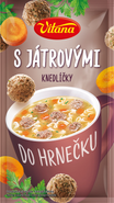 Vitana Do hrnečku polévka s játrovými knedlíčky