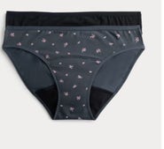 Marks & Spencer  Menstruační kalhotky,barva:šedá Velikost:18 