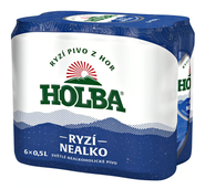 Holba Ryzí  nealkoholické 6x0,5l