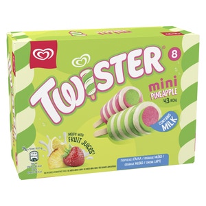 Algida Twister Mini Pineapple 8x50 ml