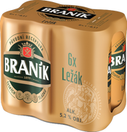 Braník Ležák plech multipack 6x0.5l