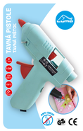 Luma Pistol tavná pastel mix  10 W pr. 7 mm 