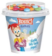 Kostíci Sladkáči bílý jogurt slazený