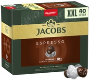 Jacobs Espresso 10 Intenso (kapsle pro Nespresso®*Original kávovary) XXL balení
