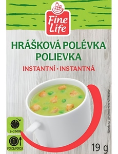 Fine Life Polévka instantní hrášková
