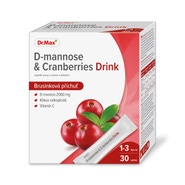 Dr.Max D-mannose & Cranberries Drink 30 sáčků