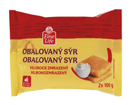 Fine Life Obalovaný sýr mraž. 2 x 100 g