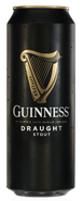 Guinness Stout Draught, tmavé svrchně kvašené, plech