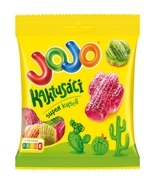 Jojo Kaktusáci mix kyselých želé bonbónů s náplní i bez náplně, s ovocnými příchutěmi